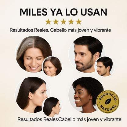 Mascarilla Cubre Canas - Fácil y Rápida de Usar - 100% Natural
