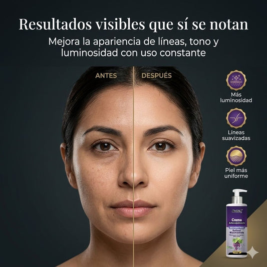 Crema Antiedad Resveratrol Maxiplus con Retinol