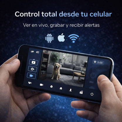 Mini Cámara Espía WiFi HD – Monitoreo Discreto 24/7 desde tu Celular - PAGA 1 LLEVA 2 CAMARAS