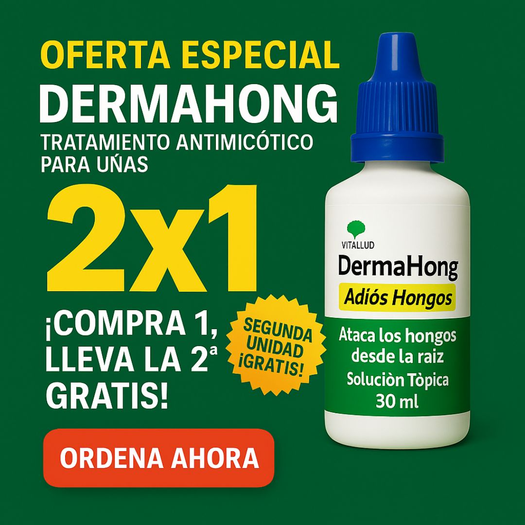 DERMAHONG 2x1 💅 Adiós a los Hongos de Uñas en Pocas Semanas