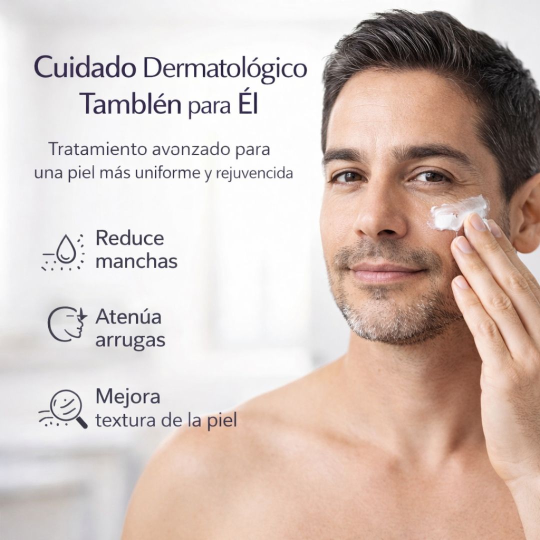 Crema Antiedad Dermatológica (Resveratrol - Retinol - Nicinamida)