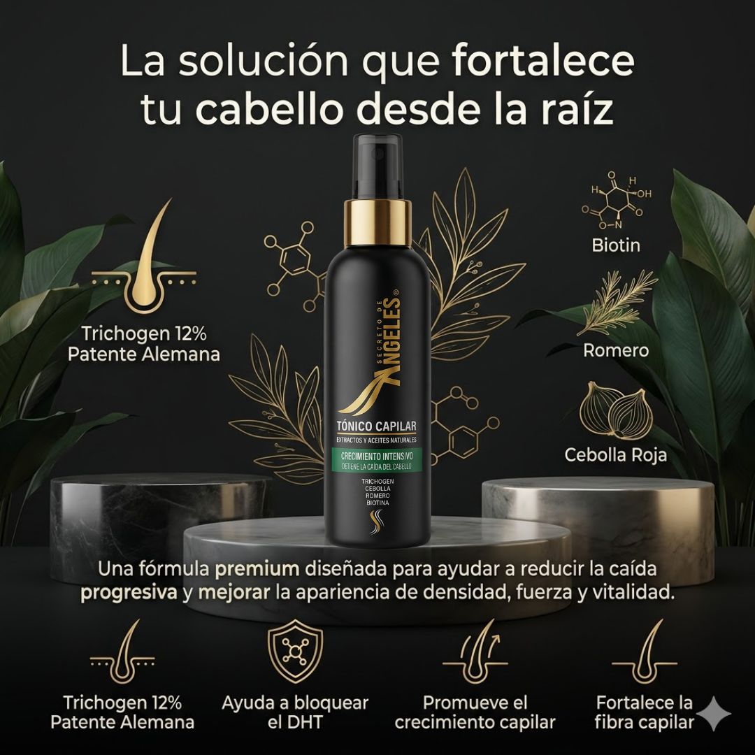 Tónico de Crecimiento Capilar Trichogen 12%