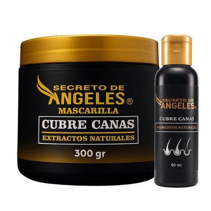 Mascarilla Cubre Canas - Fácil y Rápida de Usar - 100% Natural