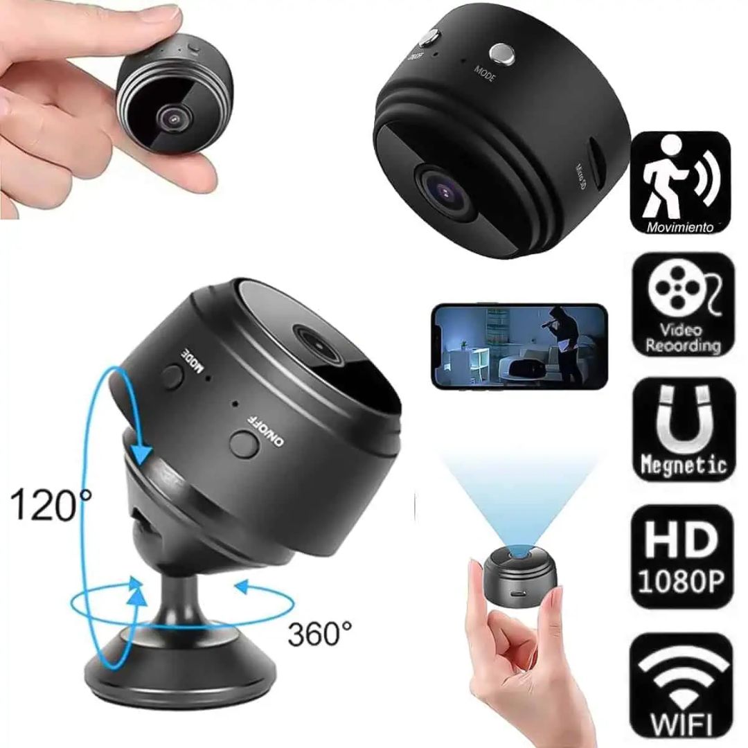 Cámara De Seguridad Mini Espía 1080p x 2 Unidades