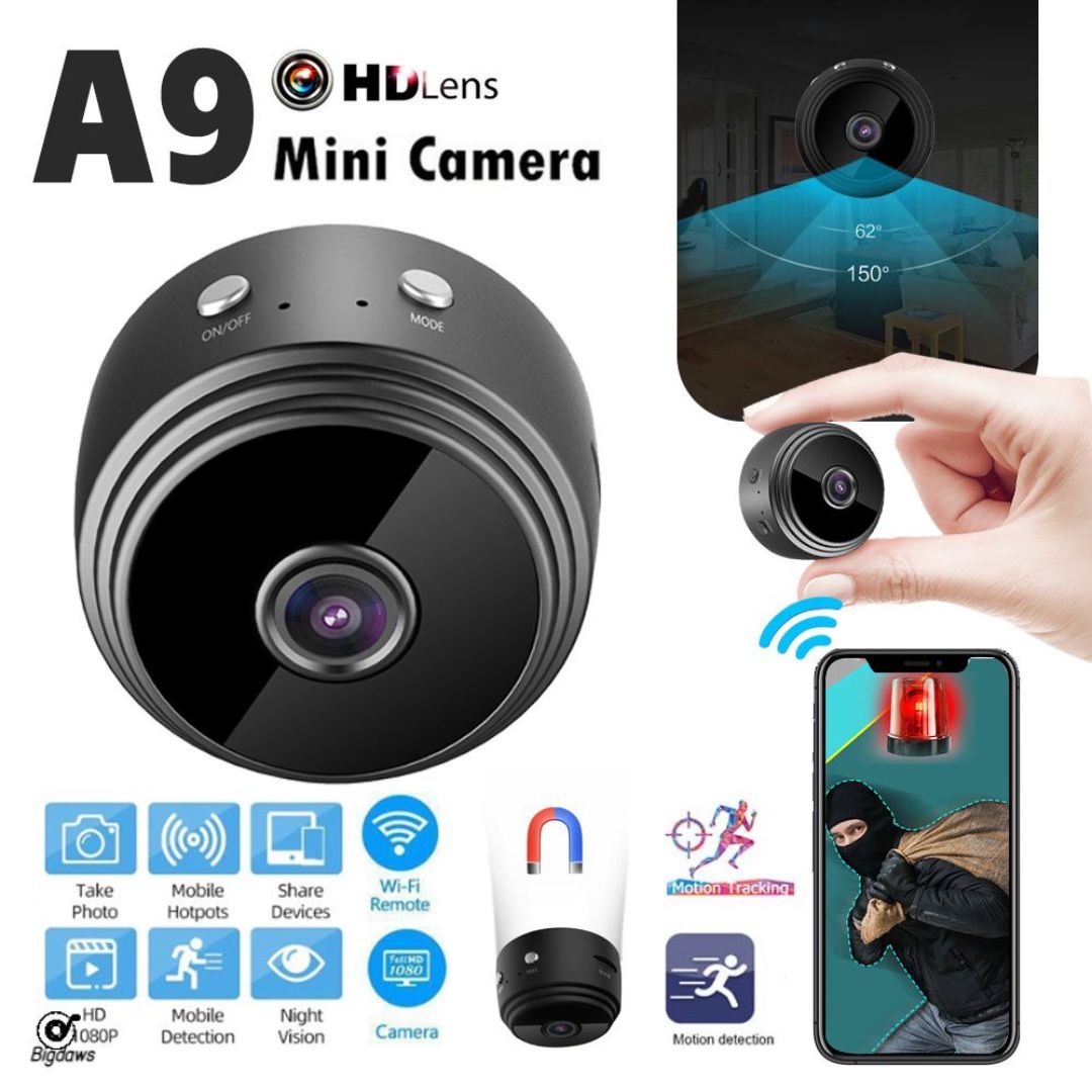 Cámara De Seguridad Mini Espía 1080p x 2 Unidades