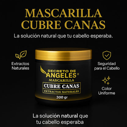 Mascarilla Cubre Canas - Fácil y Rápida de Usar - 100% Natural