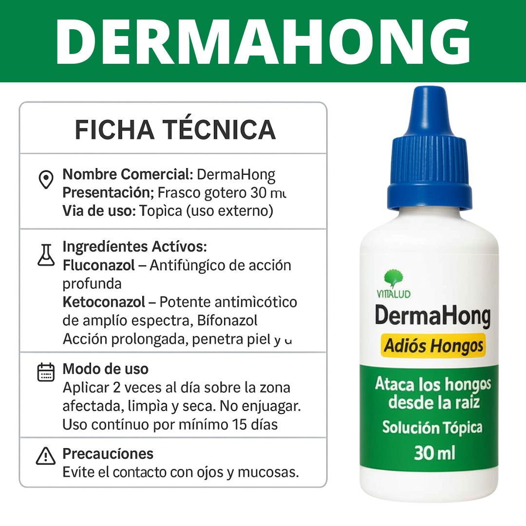 DERMAHONG 2x1 💅 Adiós a los Hongos de Uñas en Pocas Semanas