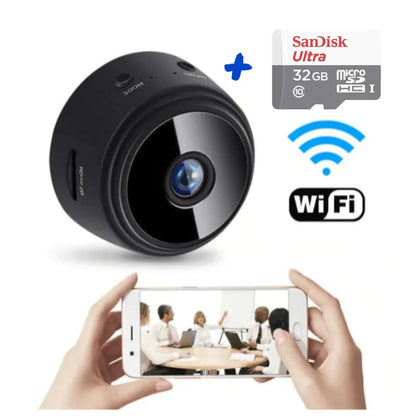 Camara Mini Espía Ip Wifi Monitoreo En Tiempo Real Con Micrófono
