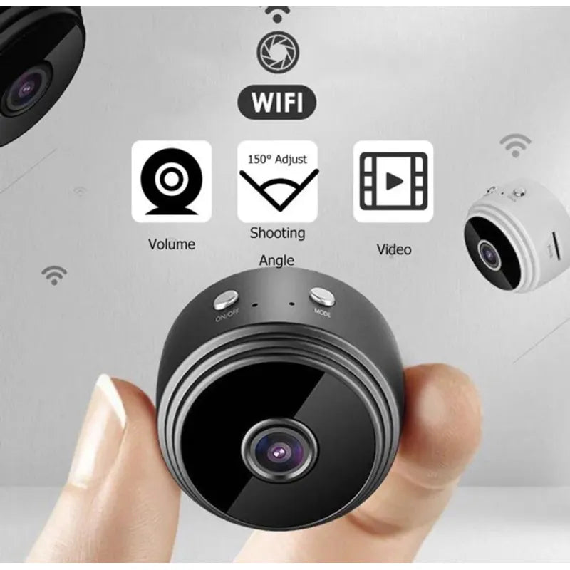 Camara Mini Espía Ip Wifi Monitoreo En Tiempo Real Con Micrófono